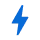 Lightning bolt symbol for fast workflow and efficiency