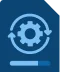 Icon of two hands holding a coin representing Evon Payroll Option