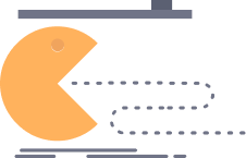 Game automation icon for hiring game developers