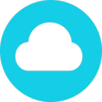 Cloud icon representing cloud app development